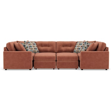 Modular One 10-Pc. Sectional in Cantaloupe