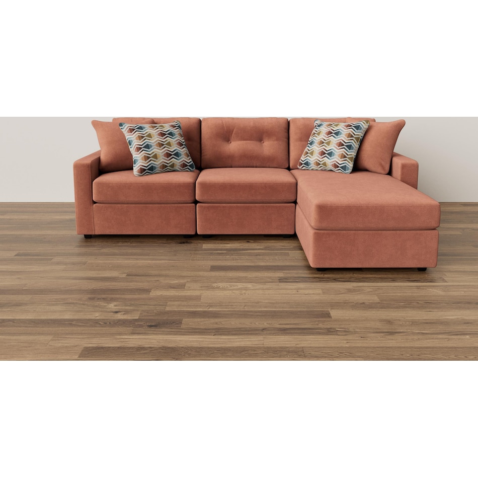 rchd orange sta fab sectional pieces pkg  