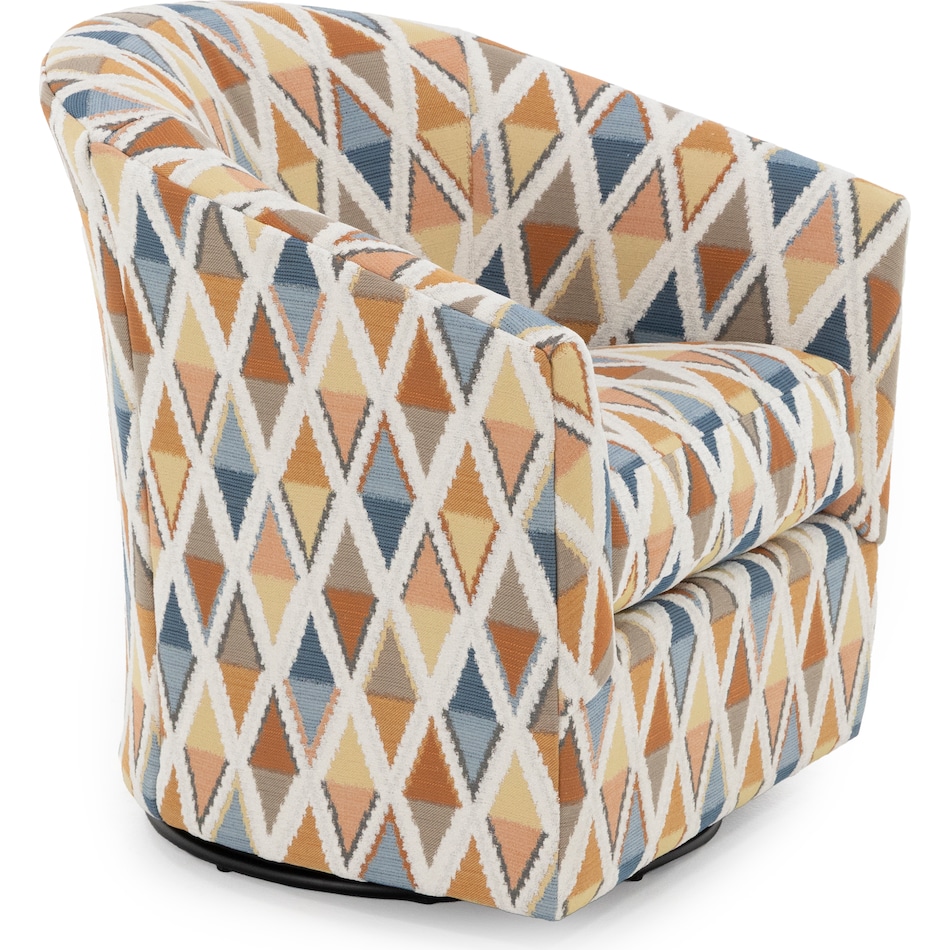 rchd orange swivel chair z  