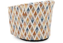 rchd orange swivel chair z  