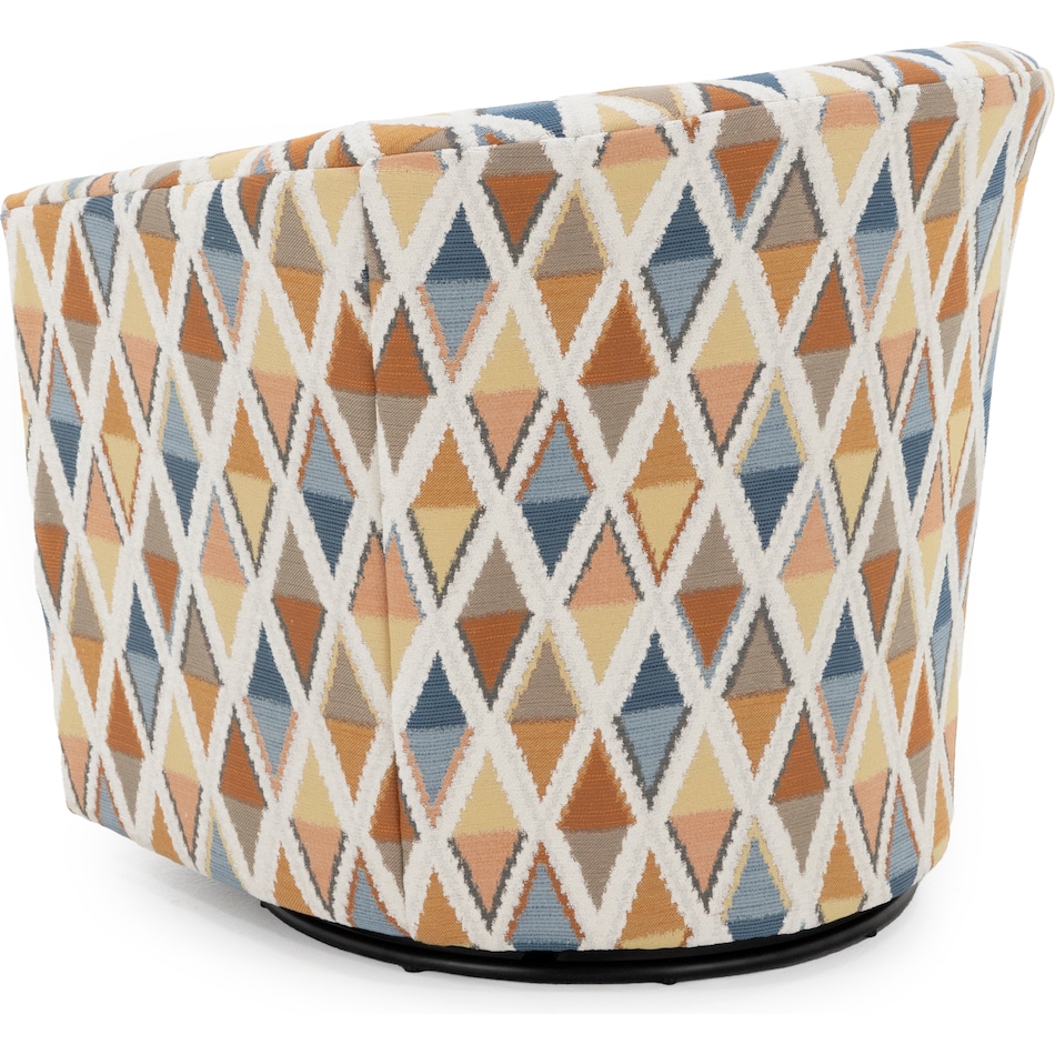 rchd orange swivel chair z  