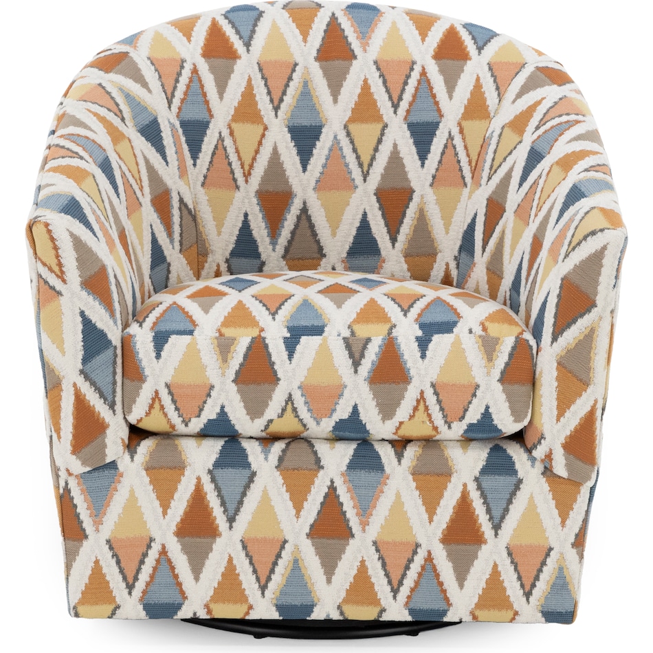 rchd orange swivel chair z  