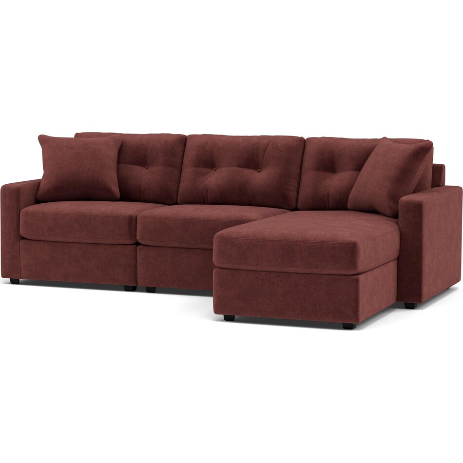 rchd red sta fab sectional pieces pkg