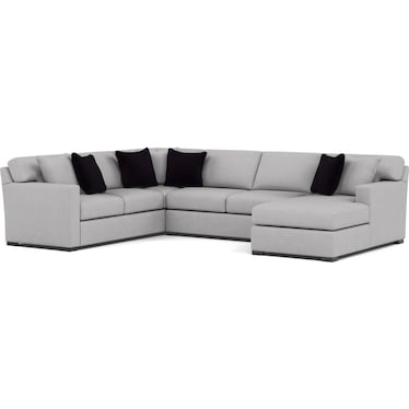 Echo 3-Pc. Sectional With Accent Pillows