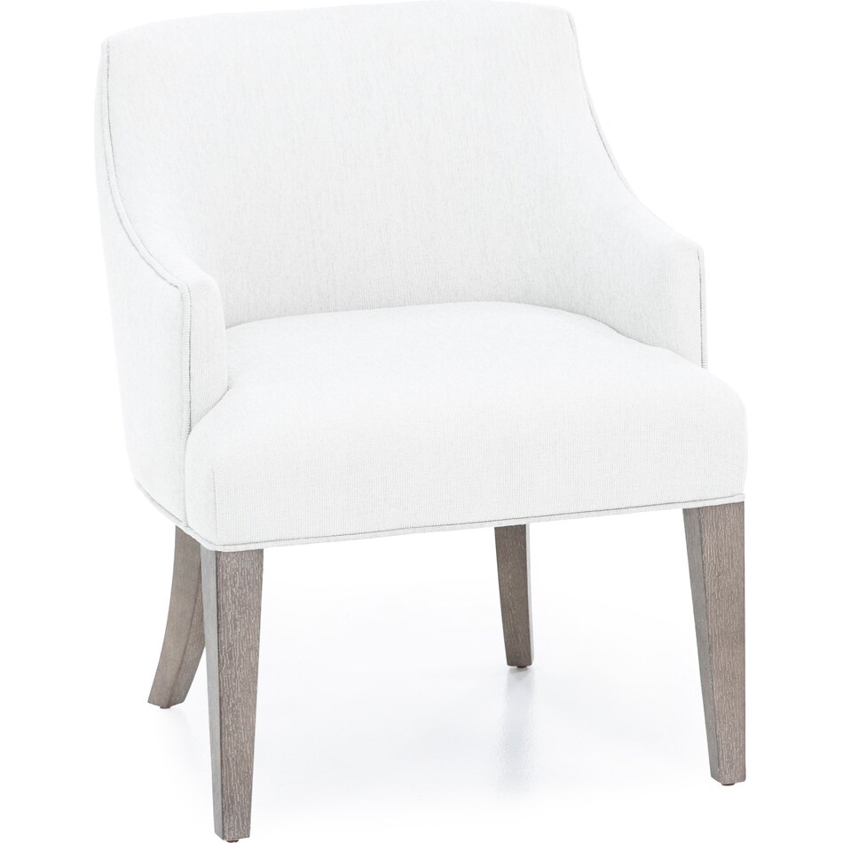 riverside furniture almond frost   polyester inch standard height arm chair   