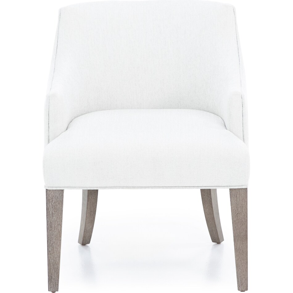 riverside furniture almond frost   polyester inch standard height arm chair   