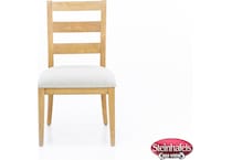 riverside furniture brown inch standard seat height side chair  image   