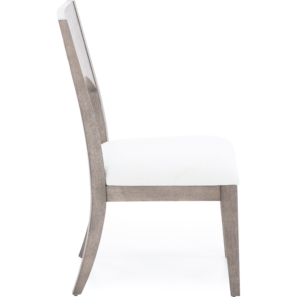 riverside furniture brown inch standard seat height side chair   