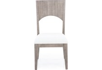 riverside furniture brown inch standard seat height side chair   