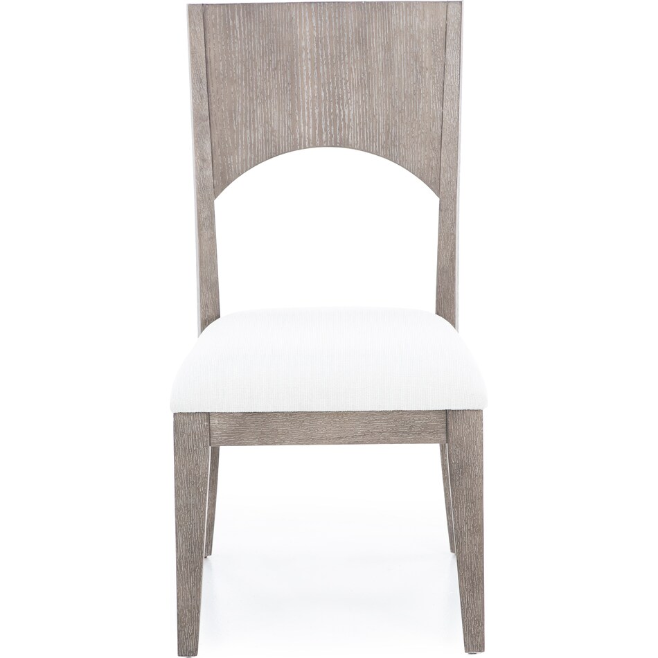 riverside furniture brown inch standard seat height side chair   