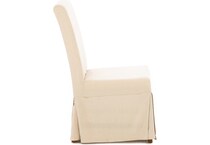 riverside furniture brown inch standard seat height side chair   