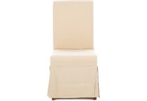 riverside furniture brown inch standard seat height side chair   