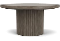 riverside furniture brown inch standard height round oval pkg  