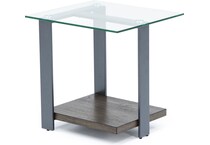 riverside furniture brown end table crt  