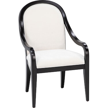 Annalise Upholstered Arm Chair With Performance Fabric