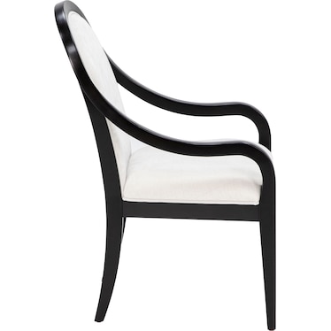 Annalise Upholstered Arm Chair With Performance Fabric