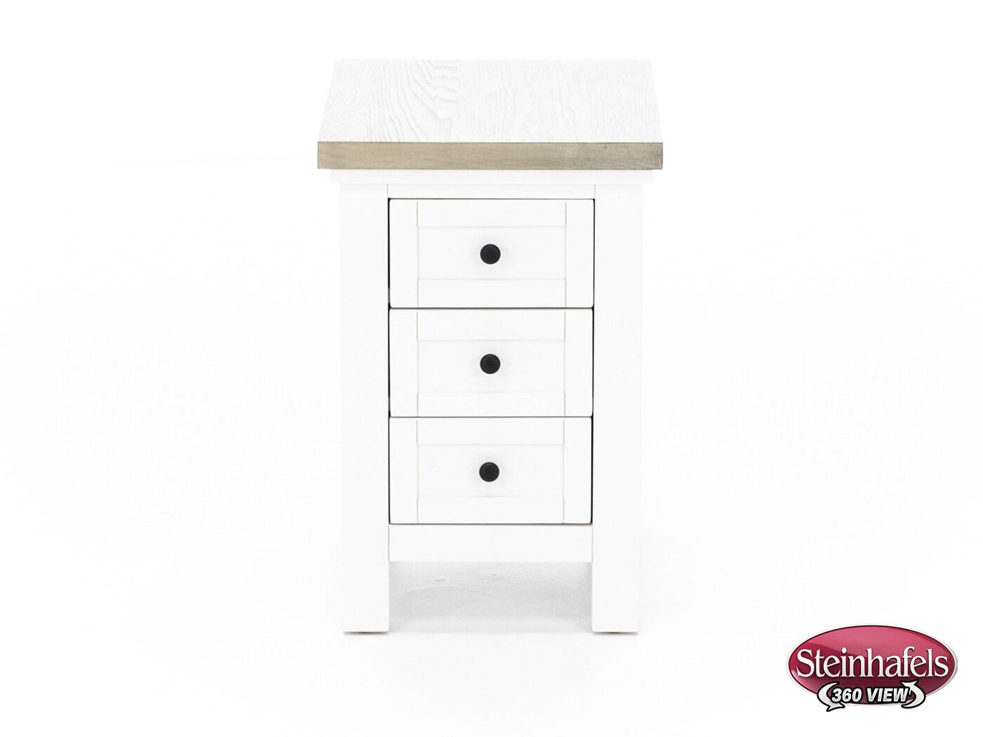 riverside furniture grey chairside table  image cora  