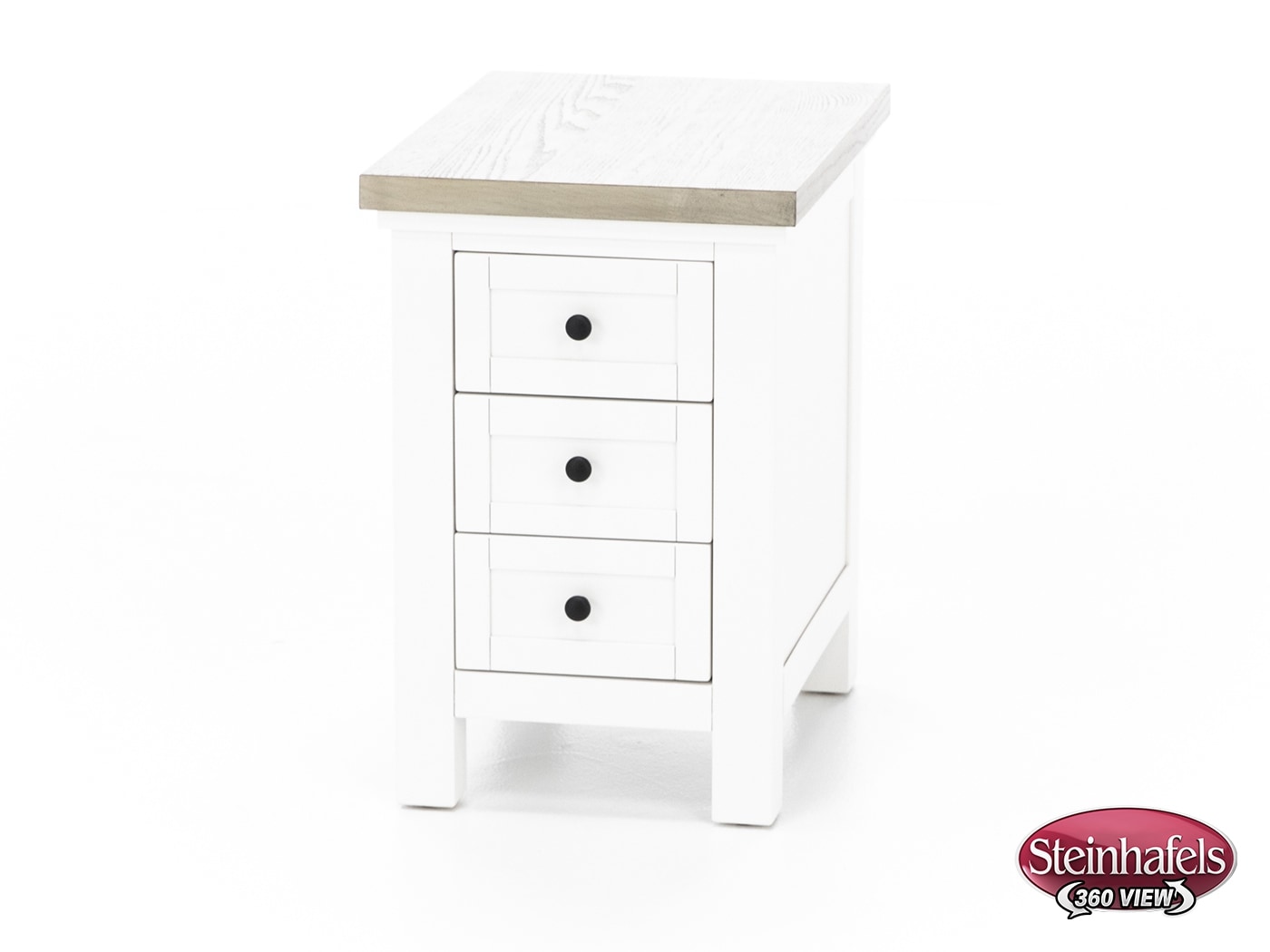 riverside furniture grey chairside table  image cora  
