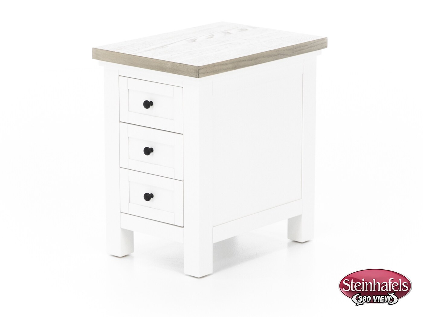 riverside furniture grey chairside table  image cora  