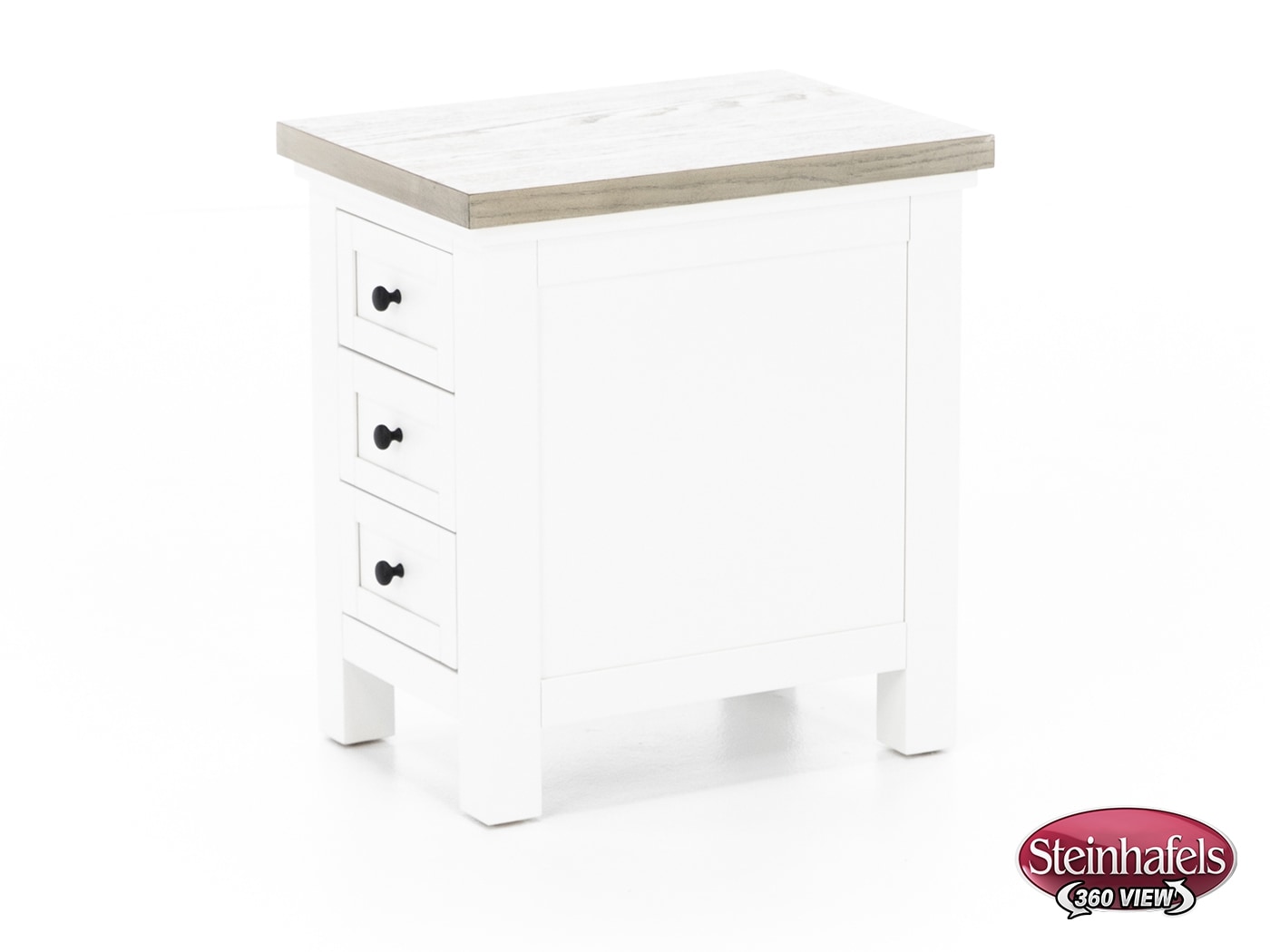 riverside furniture grey chairside table  image cora  