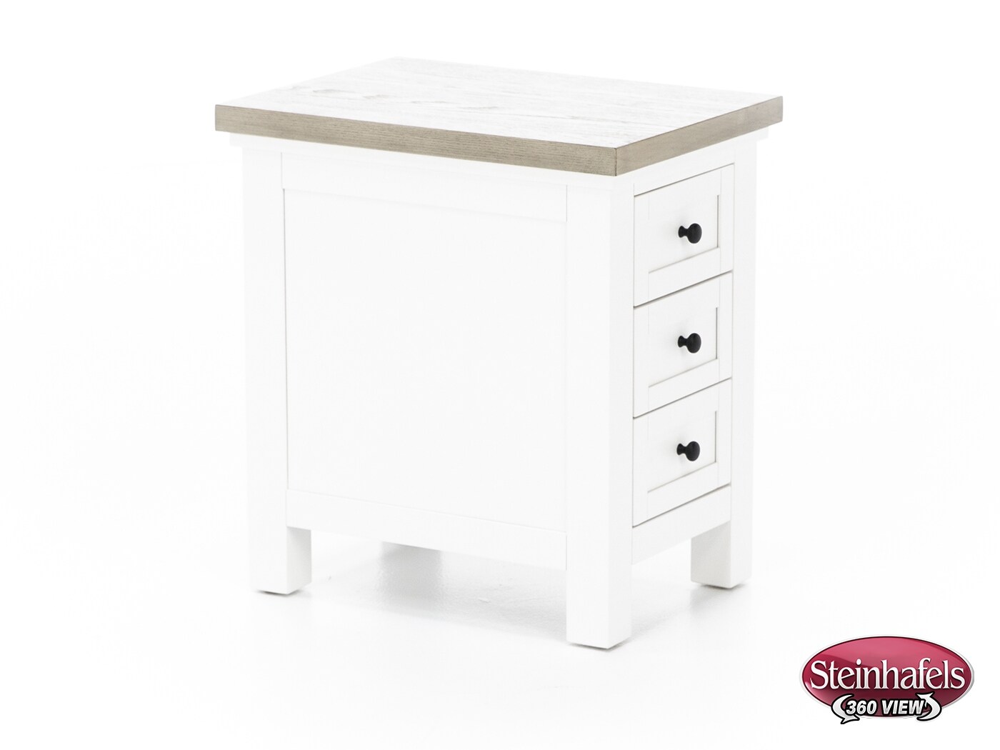 riverside furniture grey chairside table  image cora  