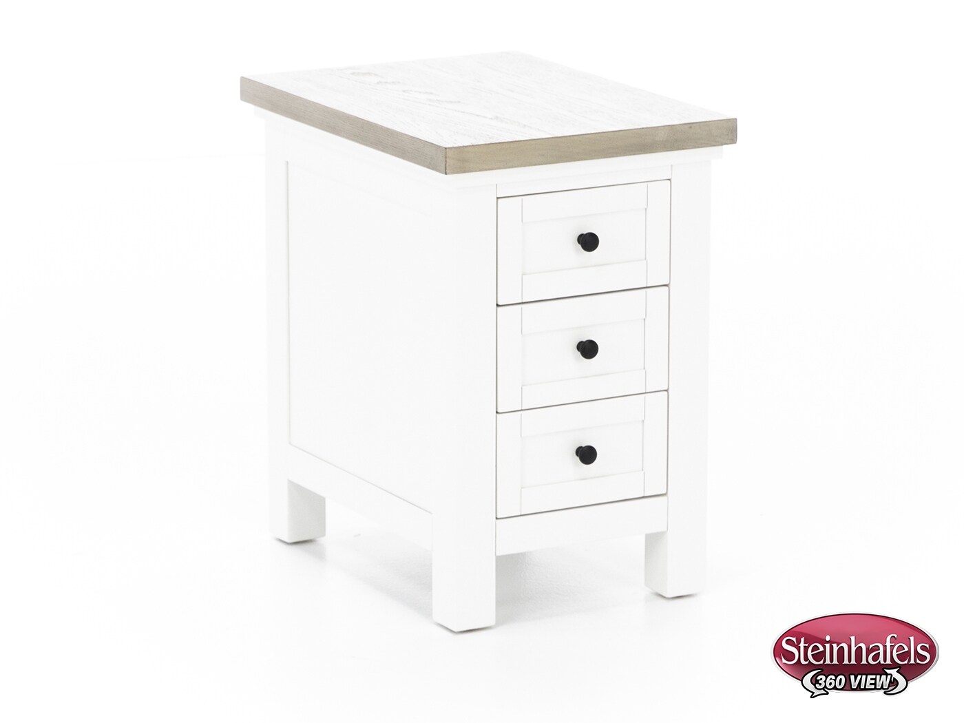 riverside furniture grey chairside table  image cora  