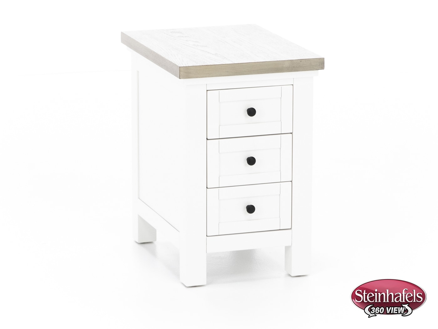 riverside furniture grey chairside table  image cora  