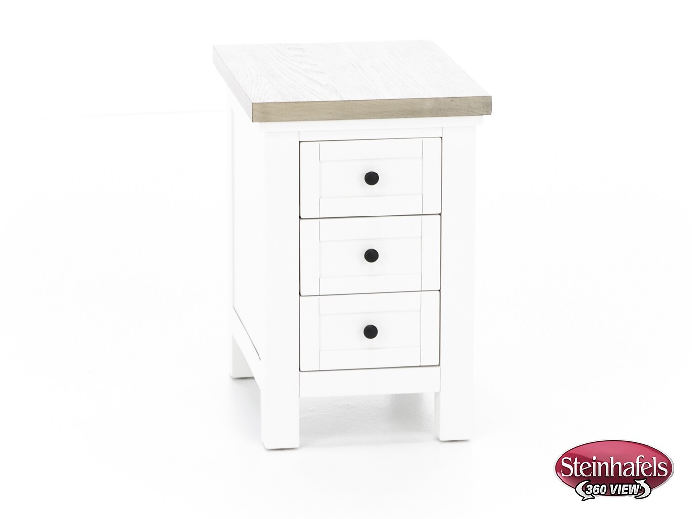 riverside furniture grey chairside table  image cora  