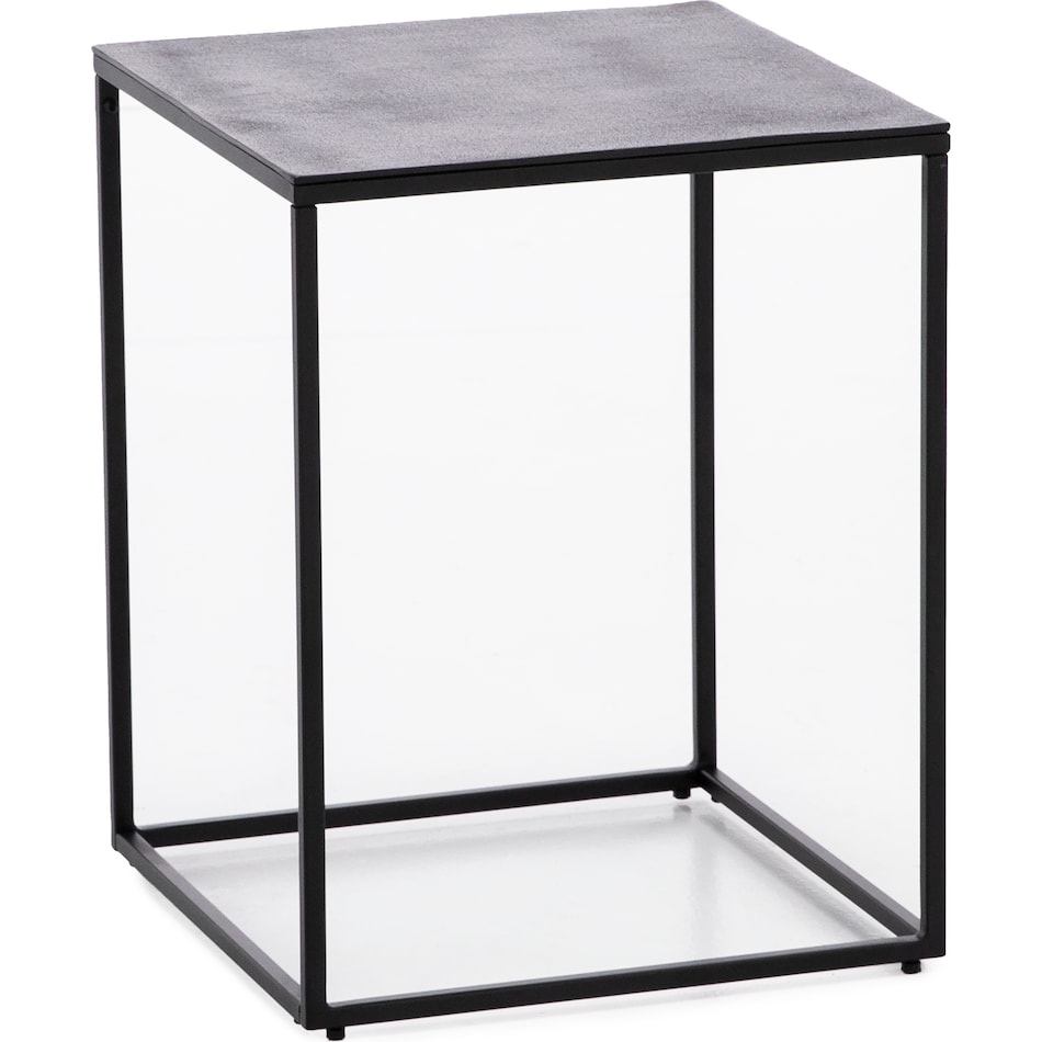 rivr antique charcoal end table dec  