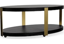 rivr black onyx hue   bronze metal legs cocktail table mlr  