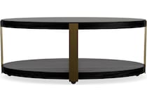 rivr black onyx hue   bronze metal legs cocktail table mlr  