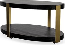 rivr black onyx hue   bronze metal legs cocktail table mlr  