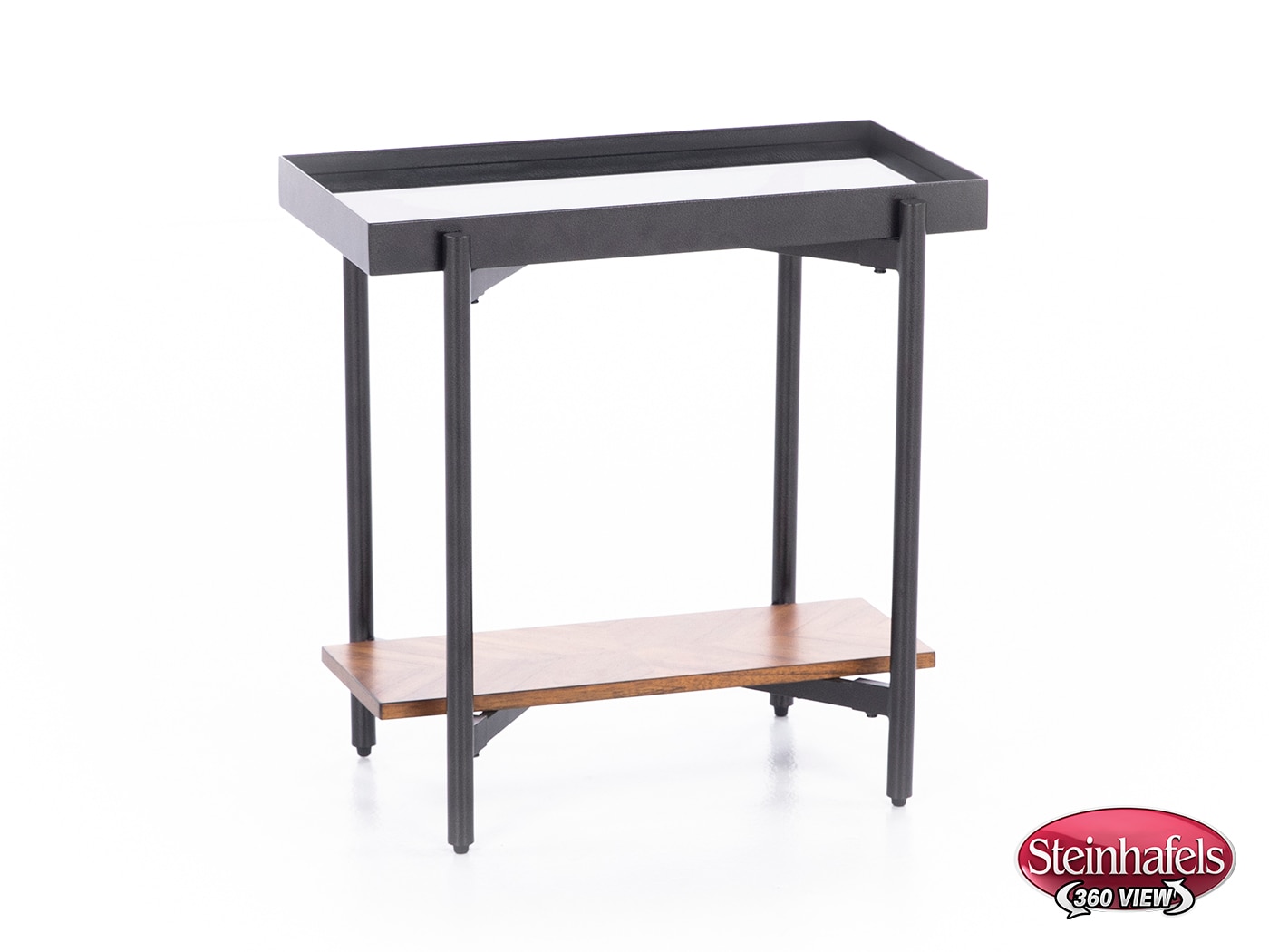 rivr black chairside table  image lnnox  