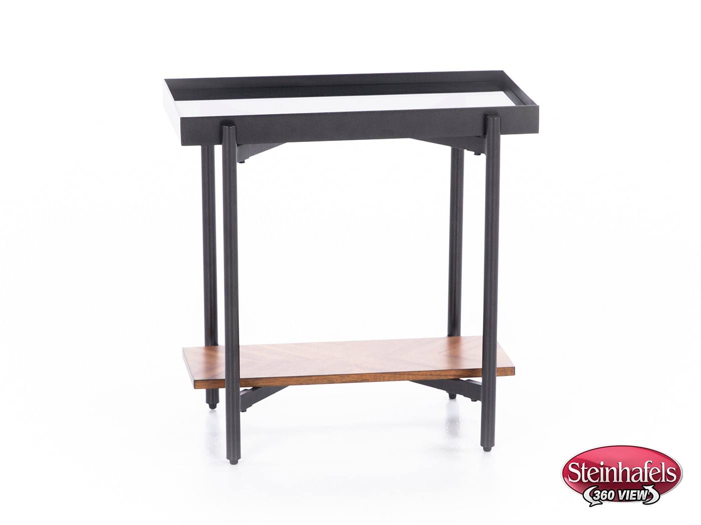 rivr black chairside table  image lnnox  