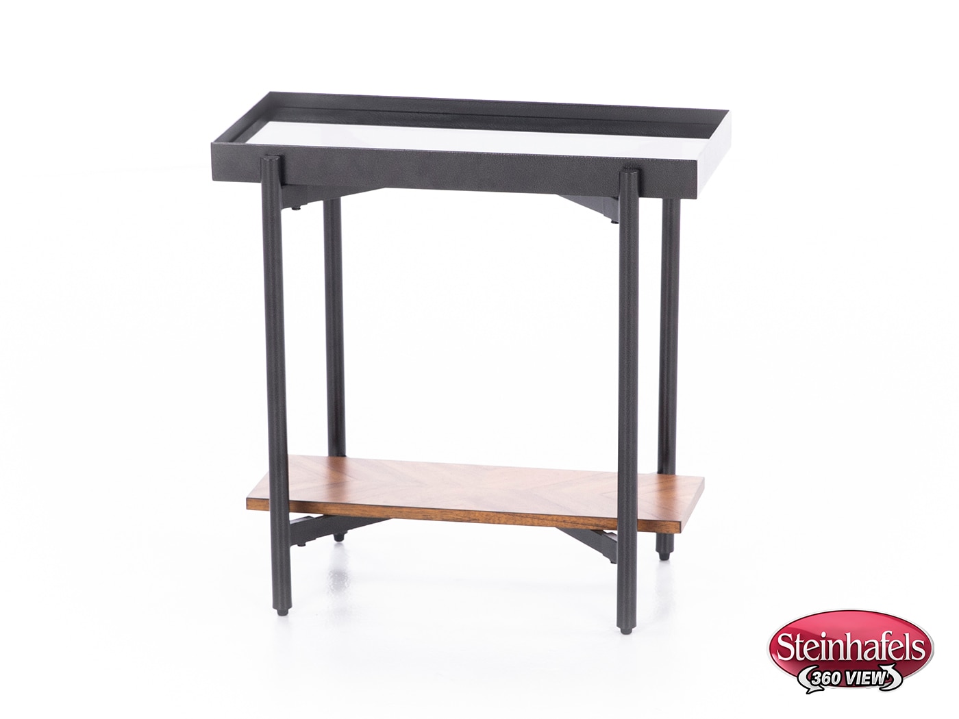 rivr black chairside table  image lnnox  