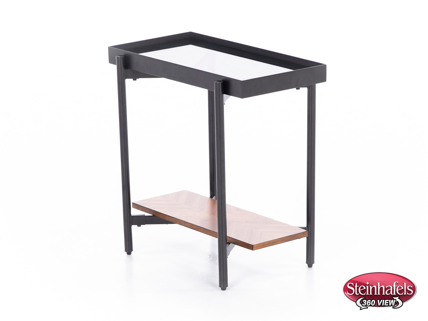 rivr black chairside table  image lnnox  