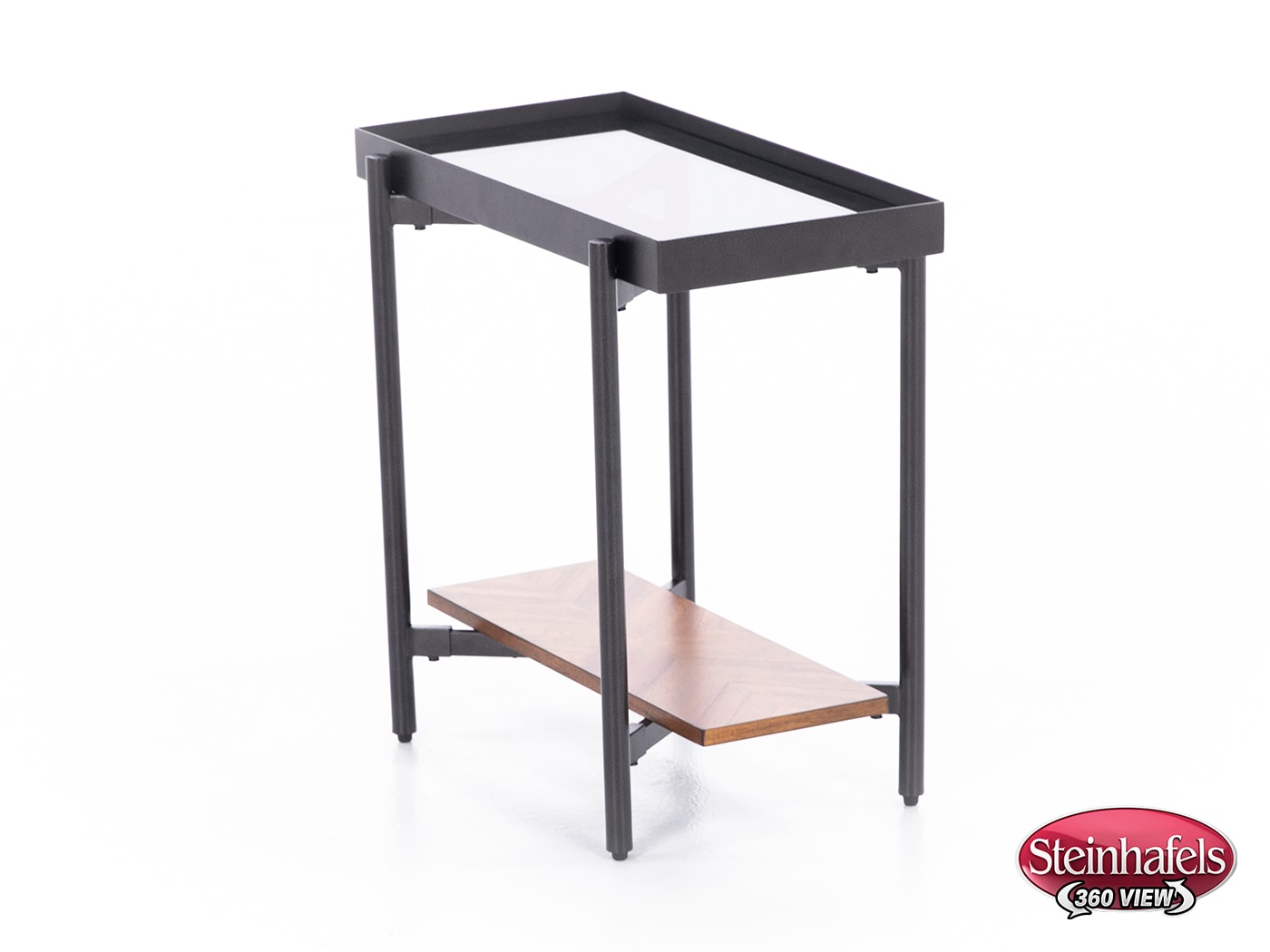 rivr black chairside table  image lnnox  