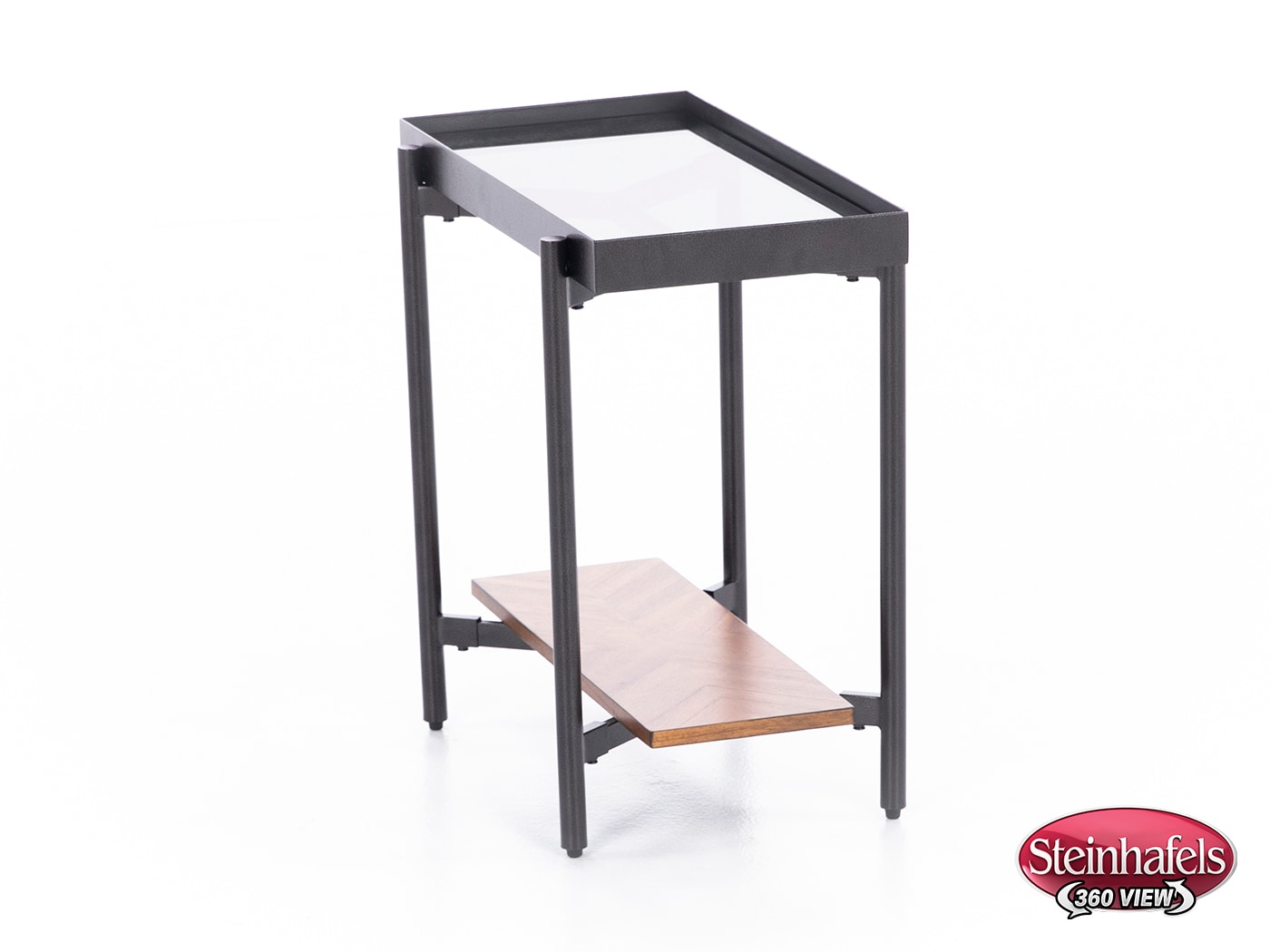 rivr black chairside table  image lnnox  