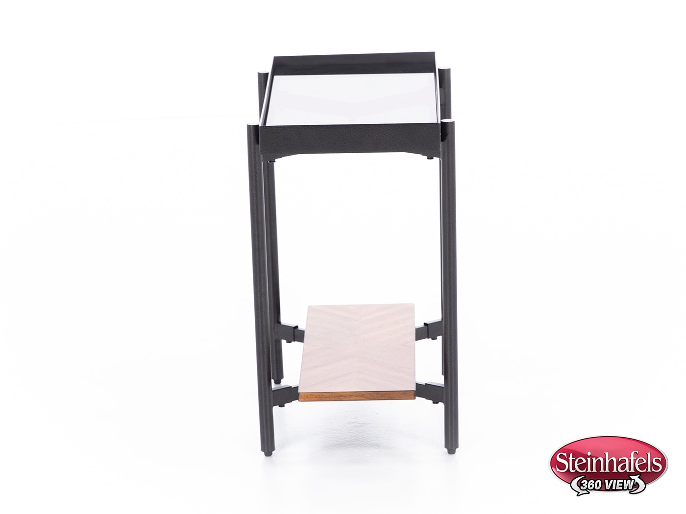 rivr black chairside table  image lnnox  