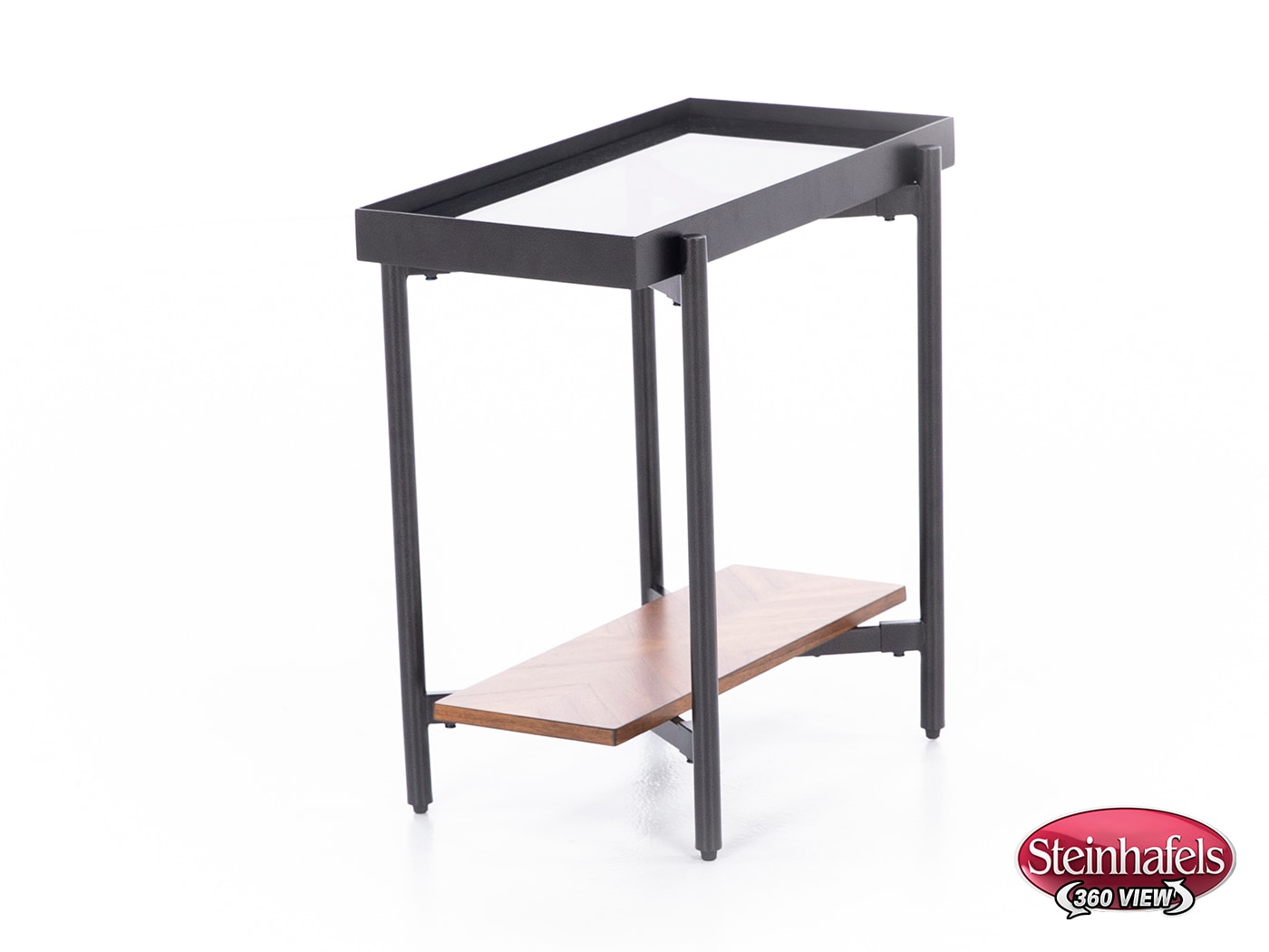 rivr black chairside table  image lnnox  