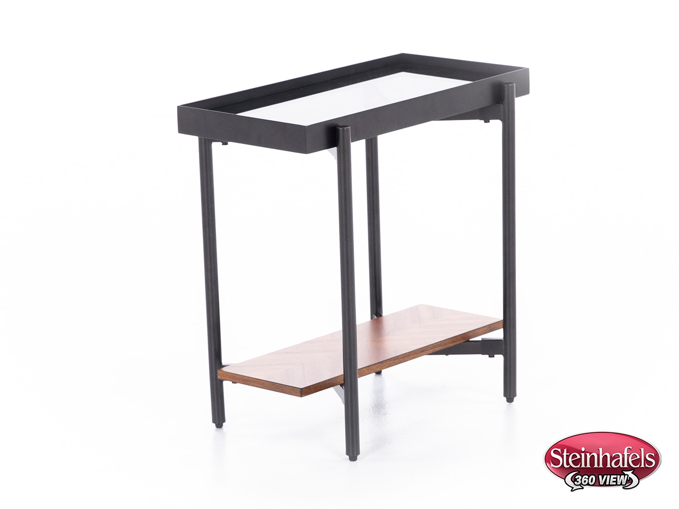 rivr black chairside table  image lnnox  