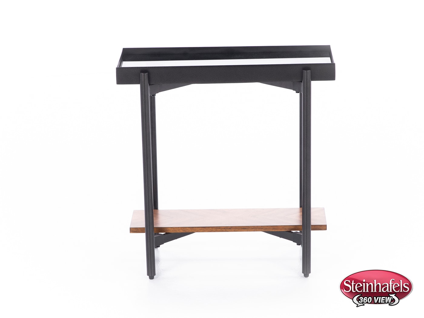 rivr black chairside table  image lnnox  