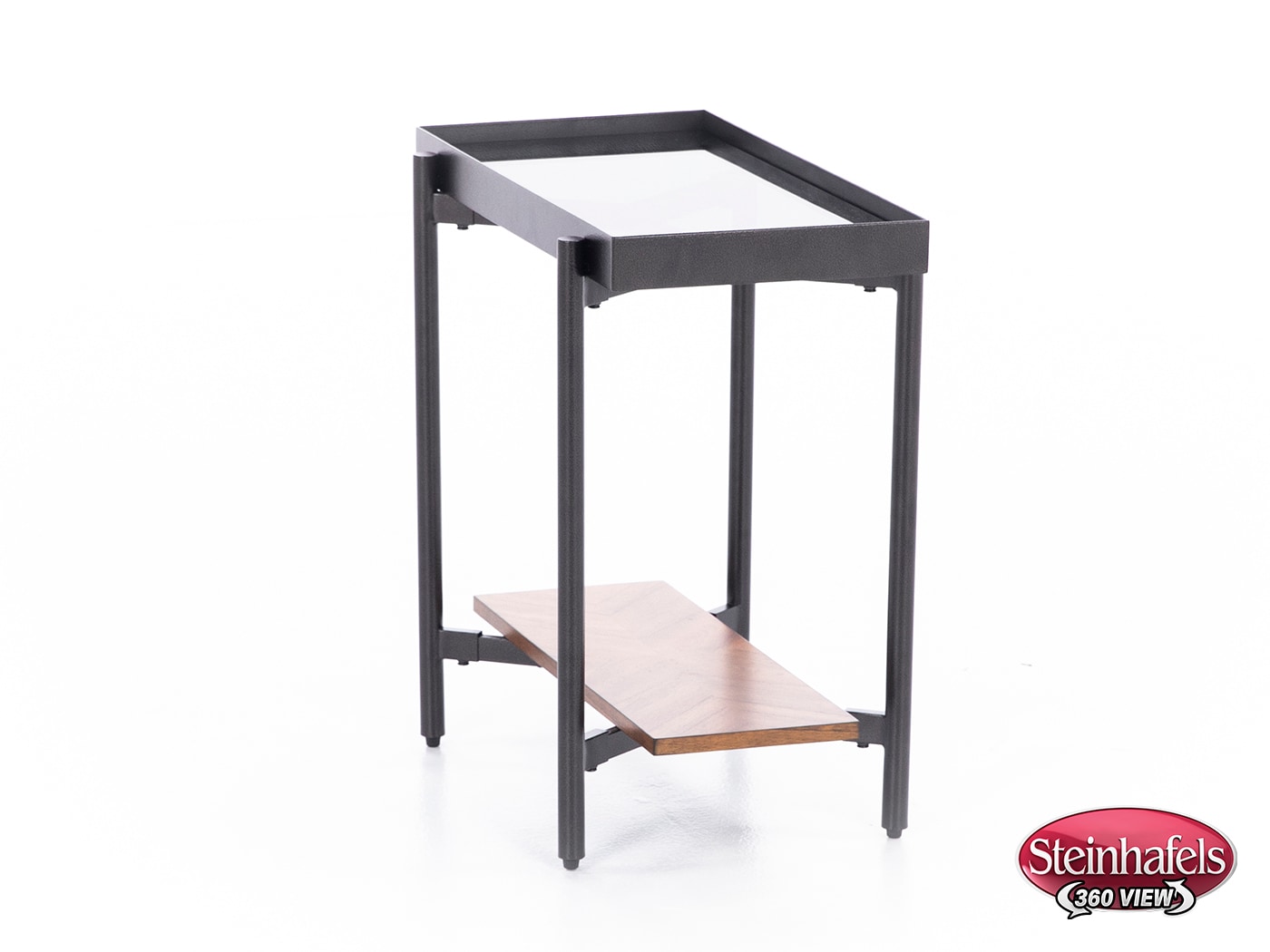 rivr black chairside table  image lnnox  