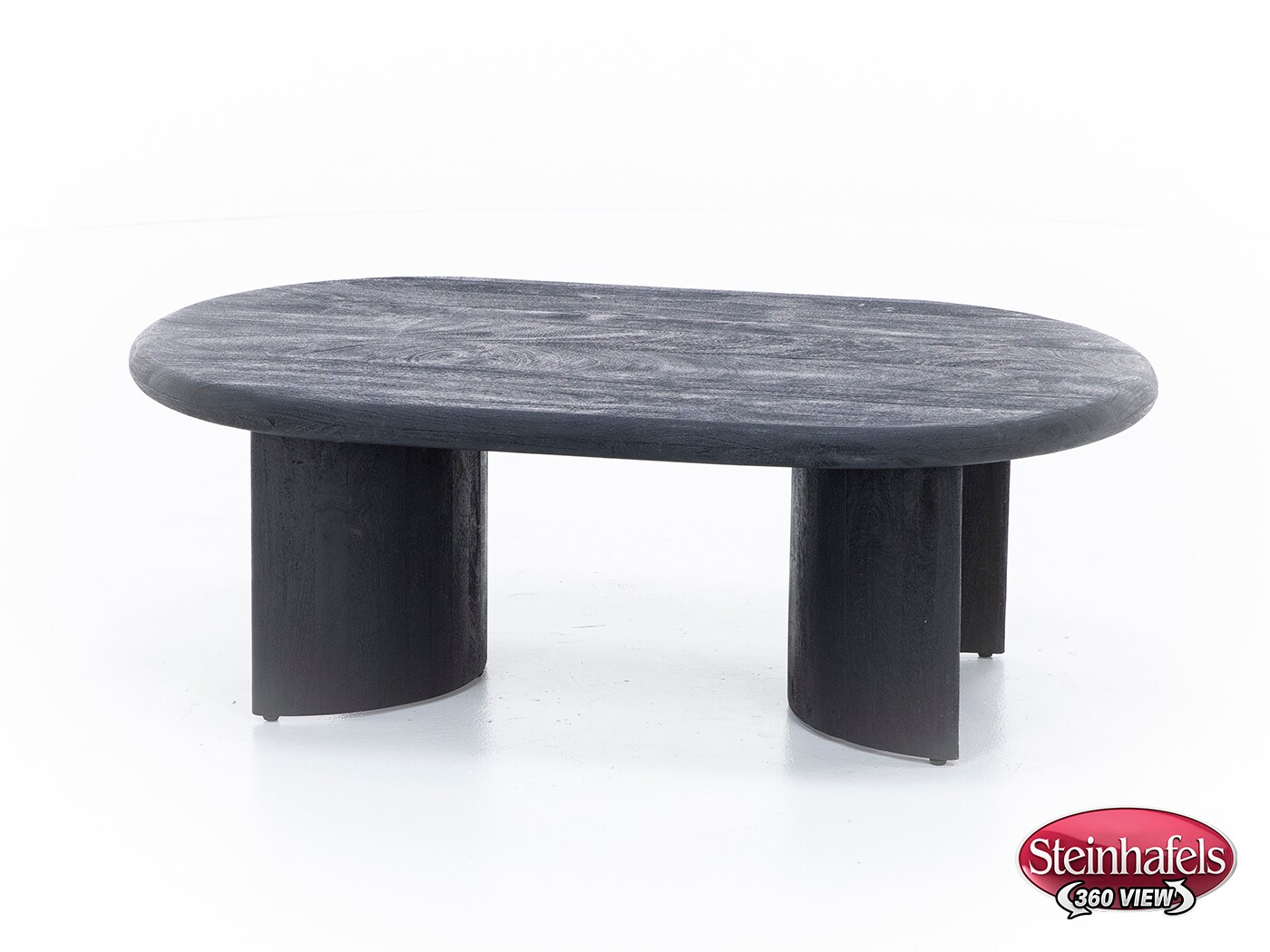 rivr black cocktail table  image tray  
