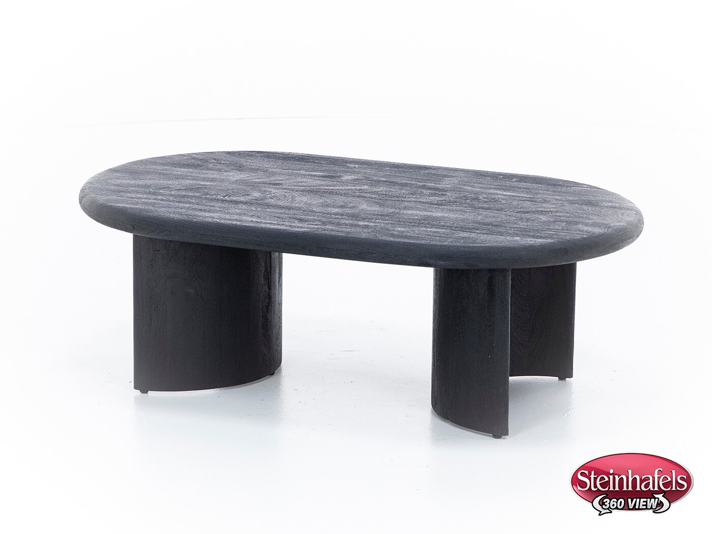 rivr black cocktail table  image tray  