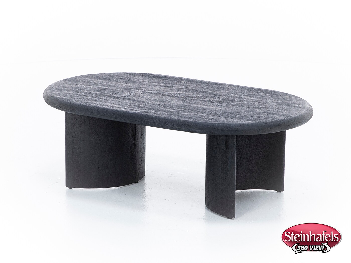 rivr black cocktail table  image tray  