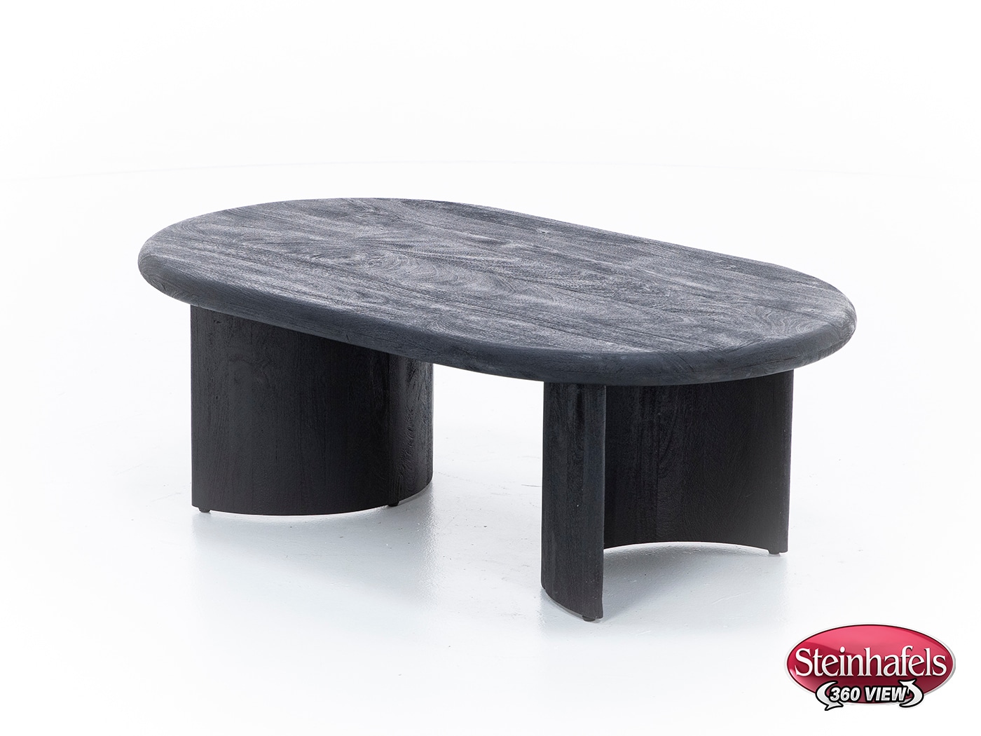 rivr black cocktail table  image tray  