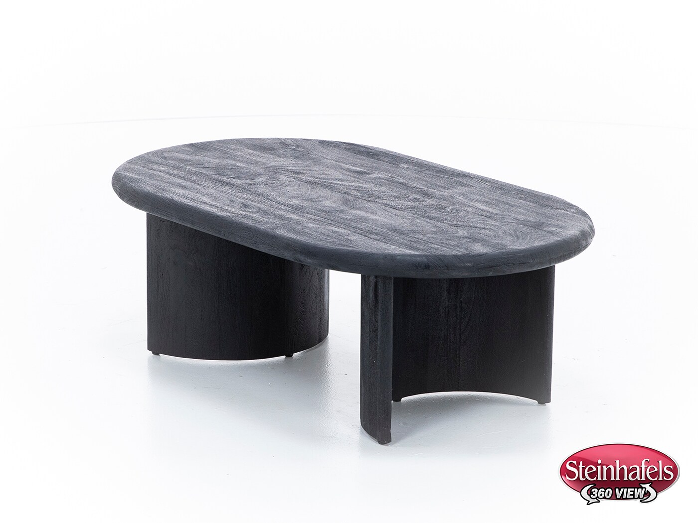 rivr black cocktail table  image tray  