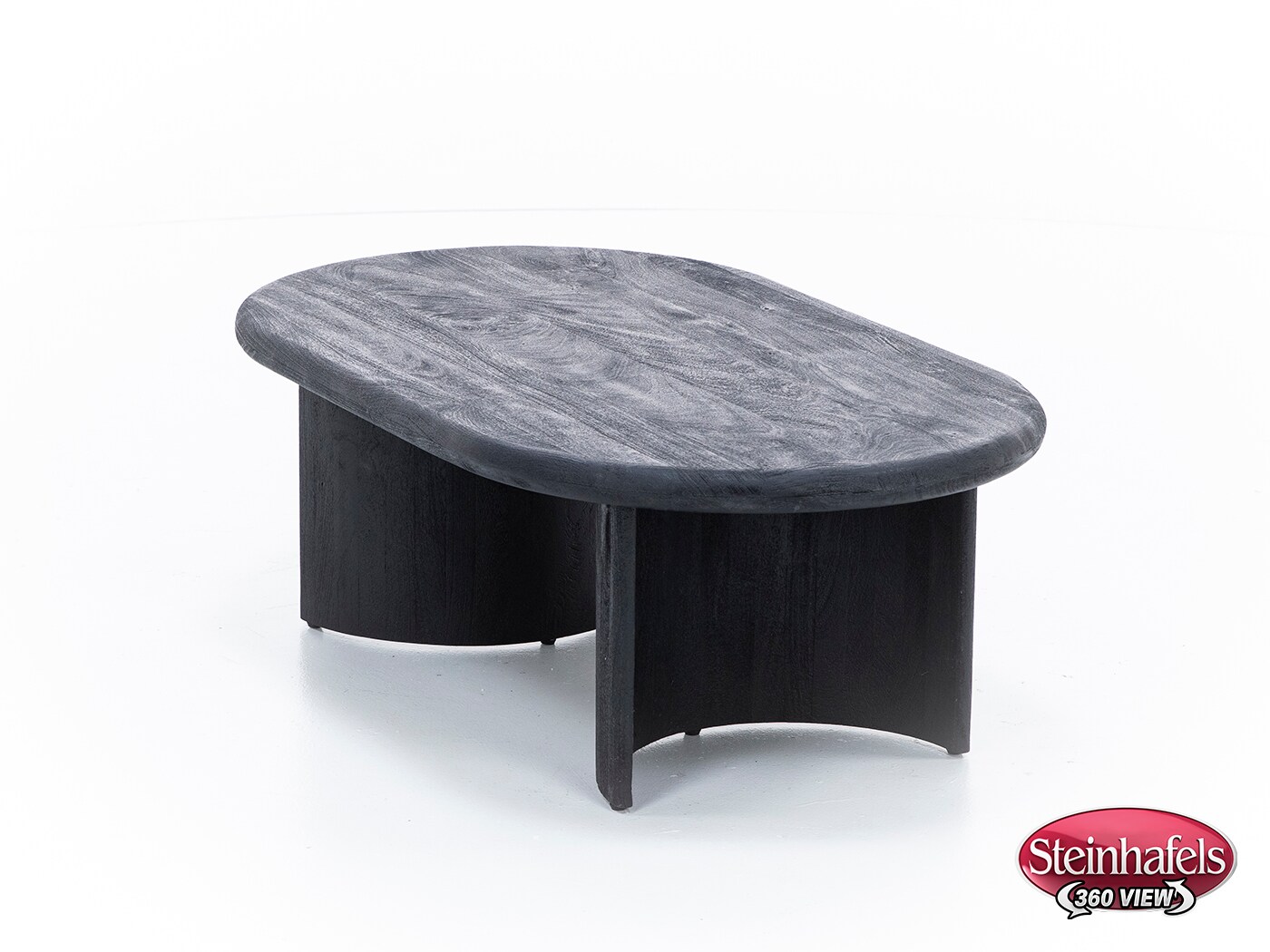 rivr black cocktail table  image tray  