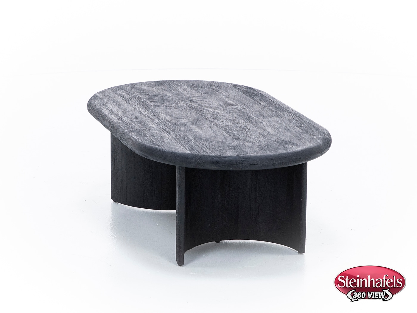 rivr black cocktail table  image tray  